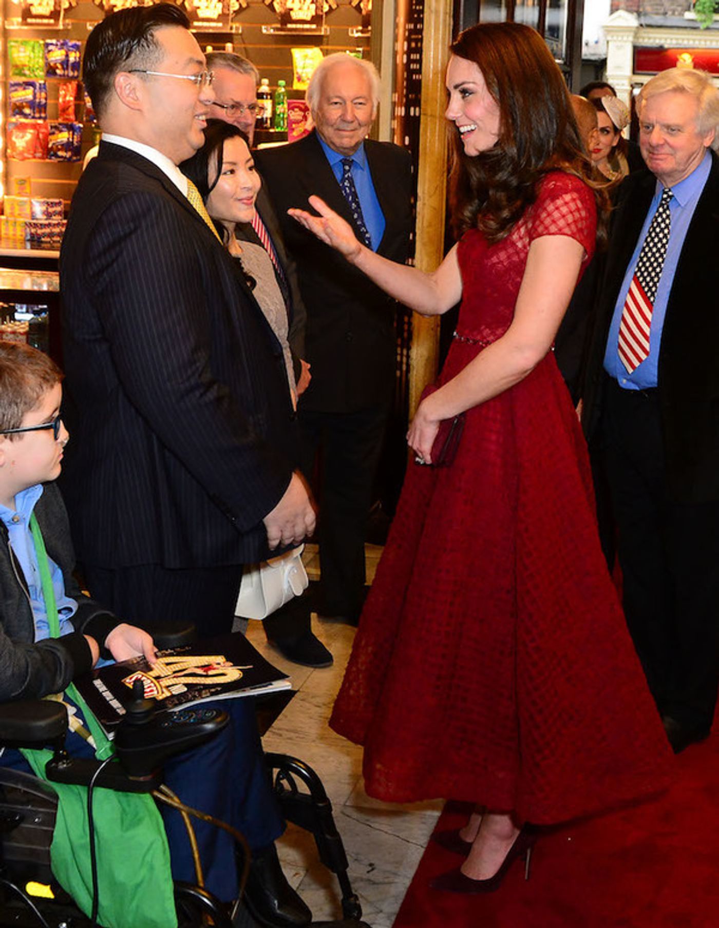 Photo Flash: The Duchess of Cambridge, Morgan Freeman & More at 42ND STREET West End Opening  Image