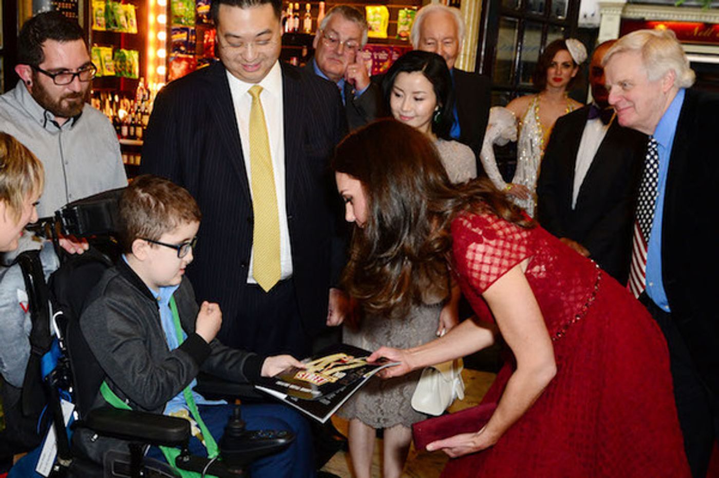 Photo Flash: The Duchess of Cambridge, Morgan Freeman & More at 42ND STREET West End Opening  Image