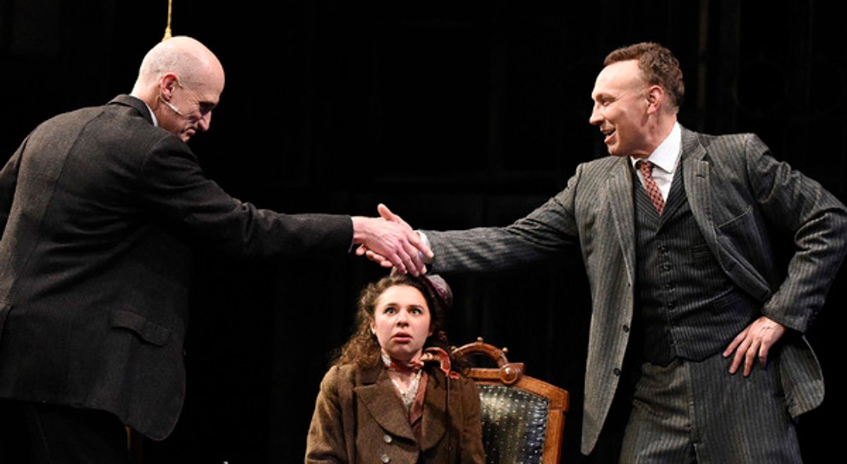 Ray Dooley, Mia Pinero, and Jeffrey Blair Cornell at 