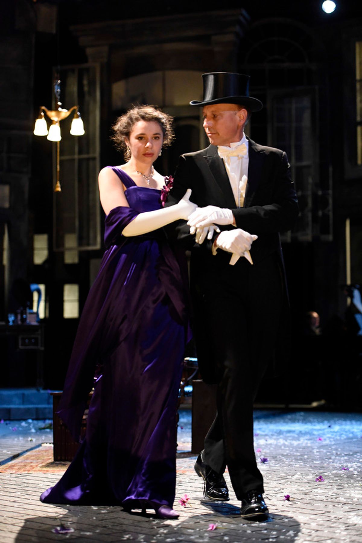 Mia Pinero and Jeffrey Blair Cornell at 