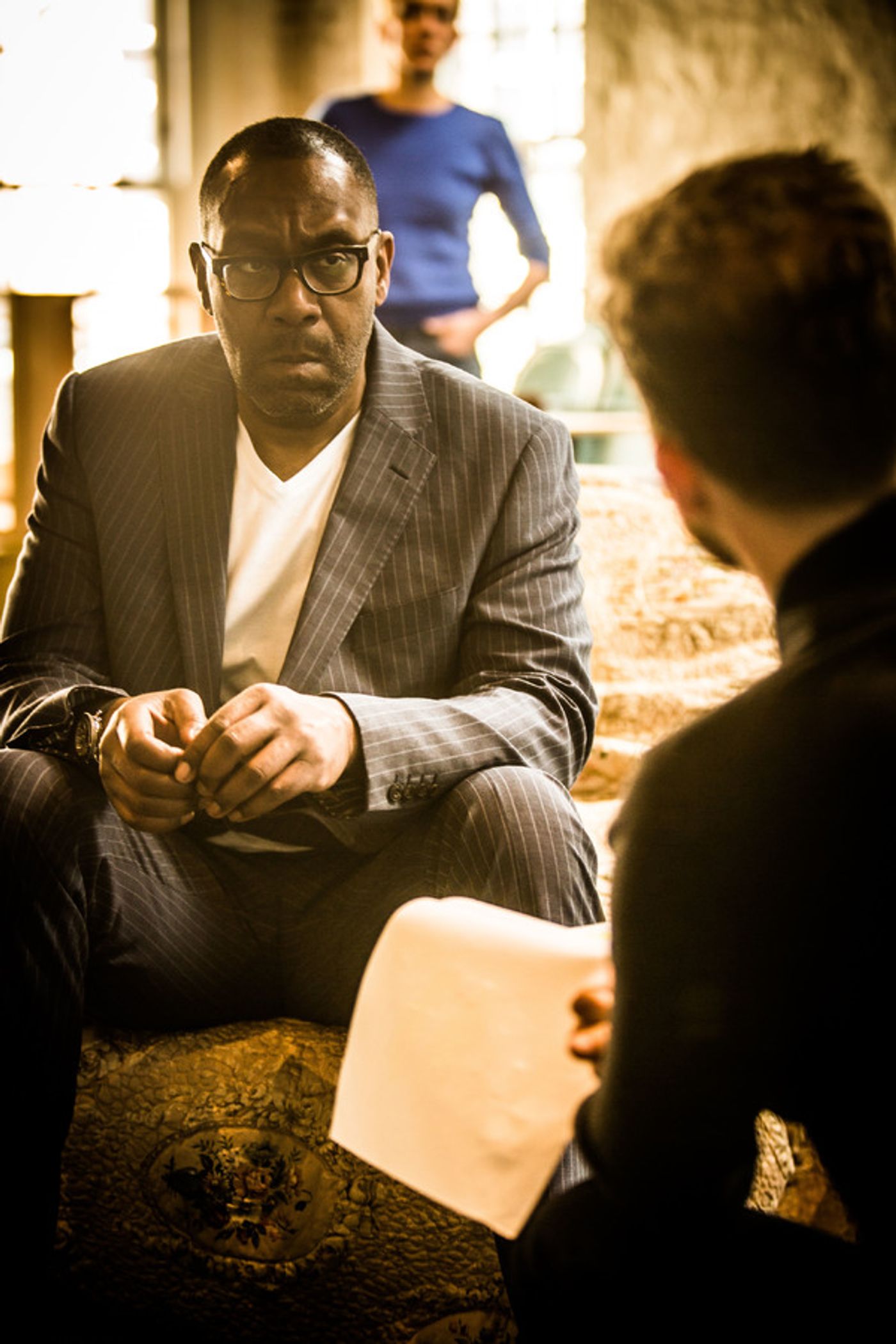 Photo Flash: In Rehearsals for THE RESISTIBLE RISE OF ARTURO UI at Donmar Warehouse  Image