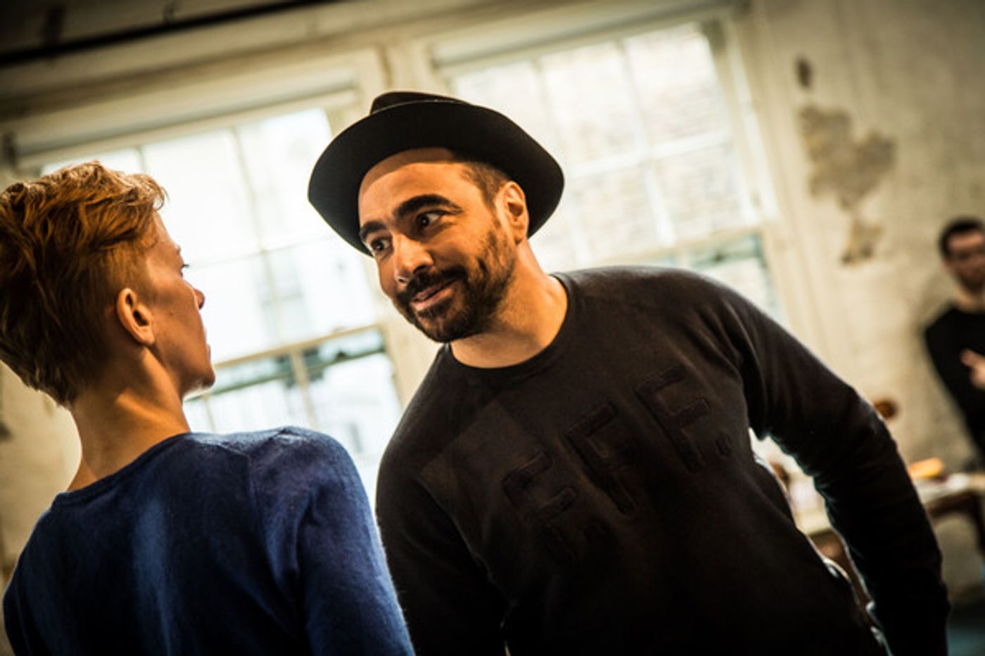 Photo Flash: In Rehearsals for THE RESISTIBLE RISE OF ARTURO UI at Donmar Warehouse  Image