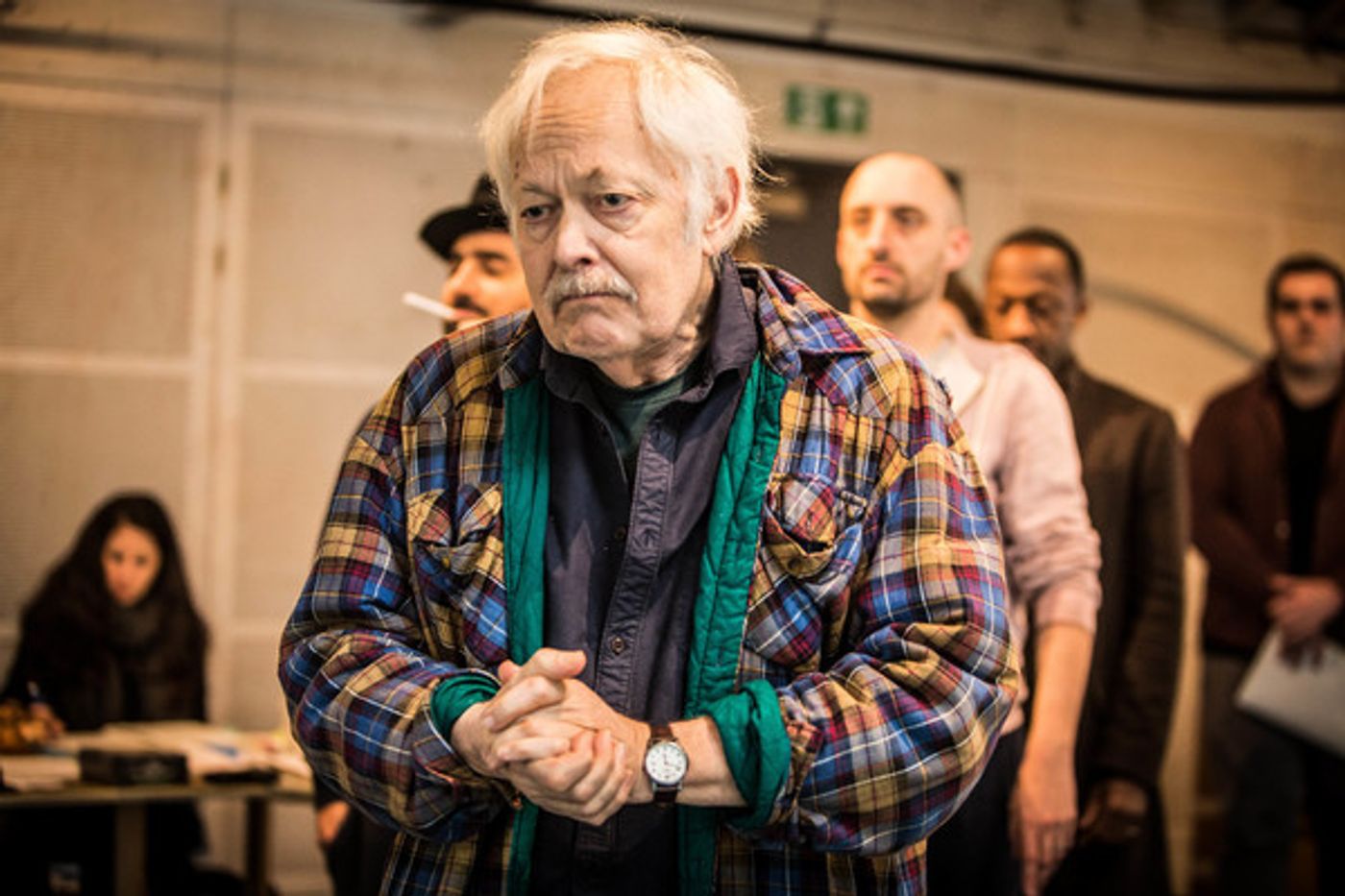 Photo Flash: In Rehearsals for THE RESISTIBLE RISE OF ARTURO UI at Donmar Warehouse  Image