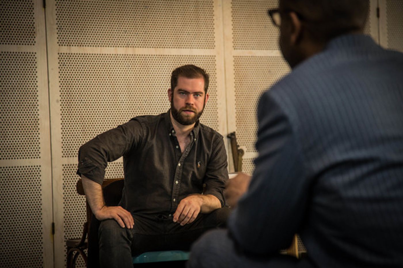 Photo Flash: In Rehearsals for THE RESISTIBLE RISE OF ARTURO UI at Donmar Warehouse  Image