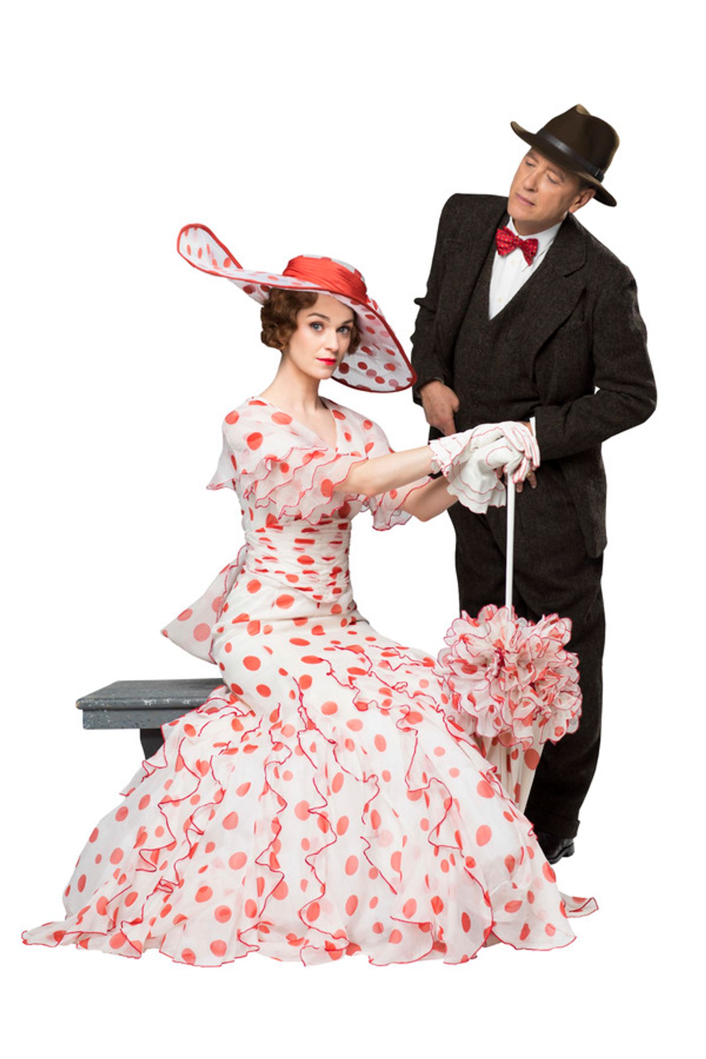 Photos and Video: A Loverly Sneak Peek at Richard E. Grant and Lisa O'Hare in Character for MY FAIR LADY at the Lyric  Image