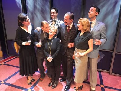 Danette Holden, Robert Creighton, producer Riki Kane Larimer, Josh Walden, Bruce Saba Photo