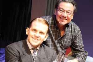 Robert Creighton and director Bill Castellino @ BroadwayWorld Robert Creighton and director Bill Castellino Photo