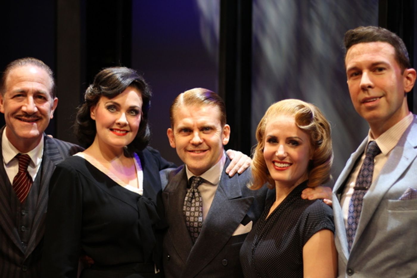 Photo Flash: CAGNEY, THE MUSICAL Company Toasts to One Year Off-Broadway Photo Flash: CAGNEY, THE MUSICAL Company Toasts to One Year Off-Broadway Image