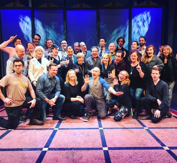 Photo Flash: CAGNEY, THE MUSICAL Company Toasts to One Year Off-Broadway Photo Flash: CAGNEY, THE MUSICAL Company Toasts to One Year Off-Broadway Image
