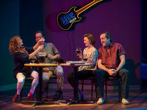 Sally Murphy, Tim Hopper, Cora Vander Broek and Ian Barford @ BroadwayWorld Sally Murphy, Tim Hopper, Cora Vander Broek and Ian Barford Photo