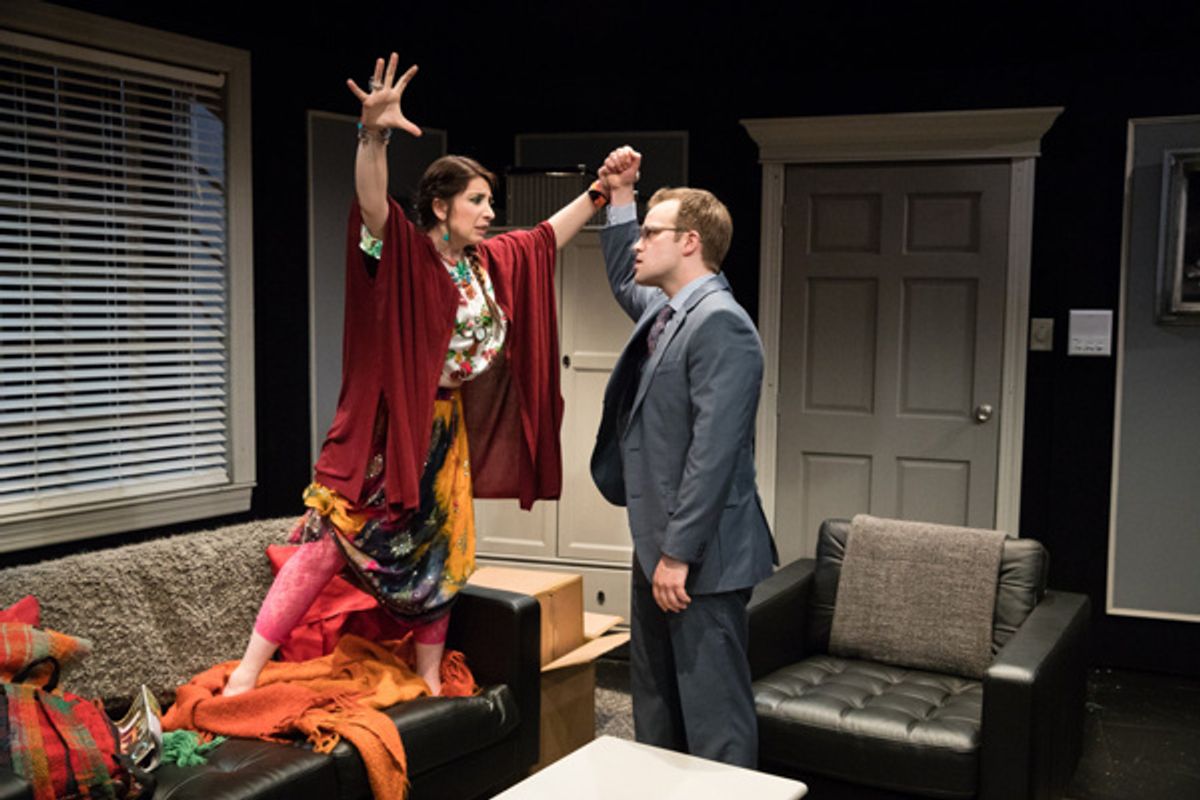 Cristina Castro and John-Riley O'Handley at 