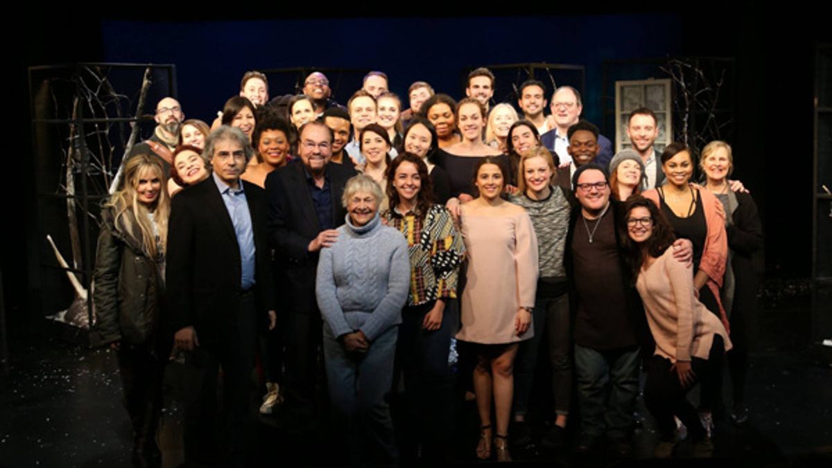 Dean Emeritus of the Actors Studio Drama School and host of Inside the Actors Studio, James Lipton along with Estelle Parsons of the Actors Studio join the students, faculty and administration of the Actors Studio Drama School at the opening night of at 