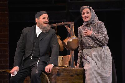 From L-R: Avram (Donald Corren) and Rachel (Darlene Popovic) reflect on their potenti Photo