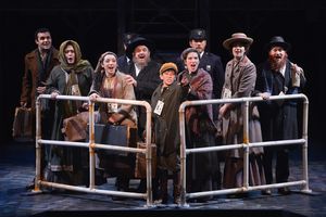 Refugees from Eastern Europe travel by boat to the United States to seek a new start in TheatreWorks Silicon Valley's Rags, a musical saga of immigrant America. Rags is presented at the Mountain View Center for the Performing Arts April now through 30, 20 @ BroadwayWorld Refugees from Eastern Europe travel by boat to the United States to seek a new start Photo