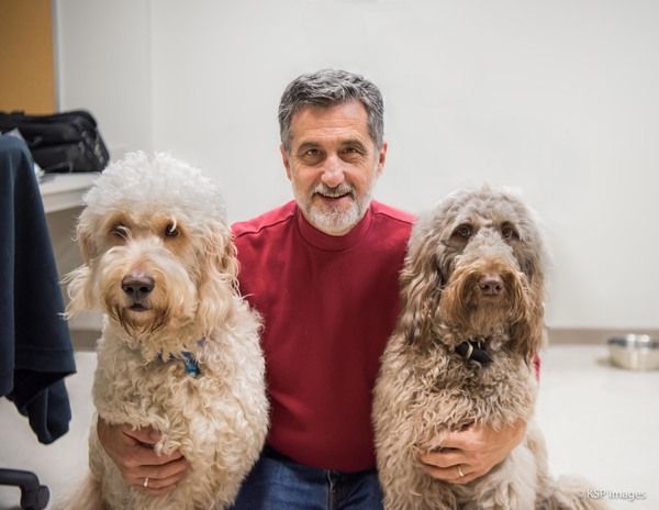 Bailey, Bill Berloni, and Sammy  Photo