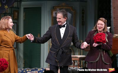 Kate Burton, Kevin Kline and Kristine Nielsen Photo