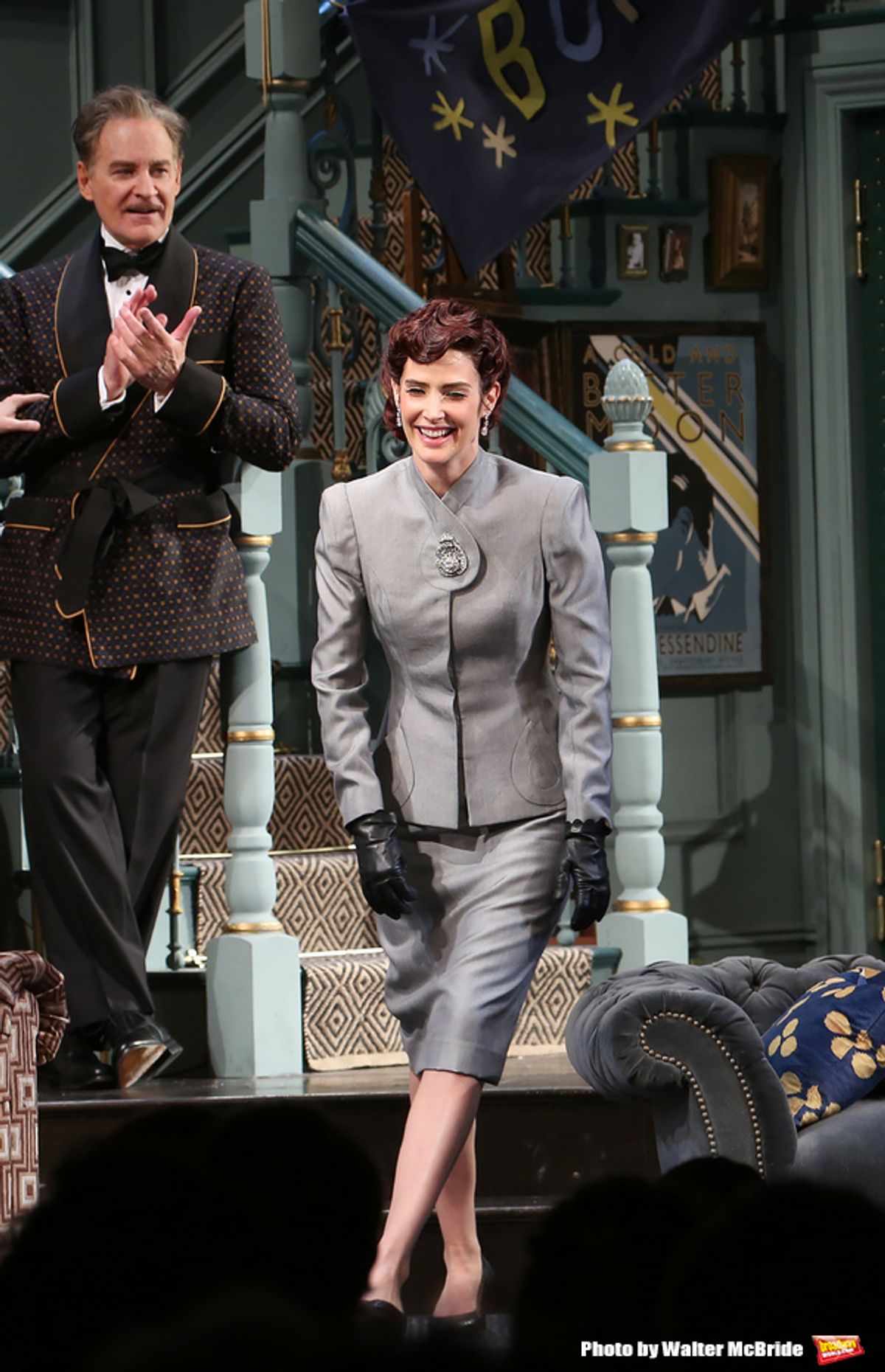 Kevin Kline and Cobie Smulders at 