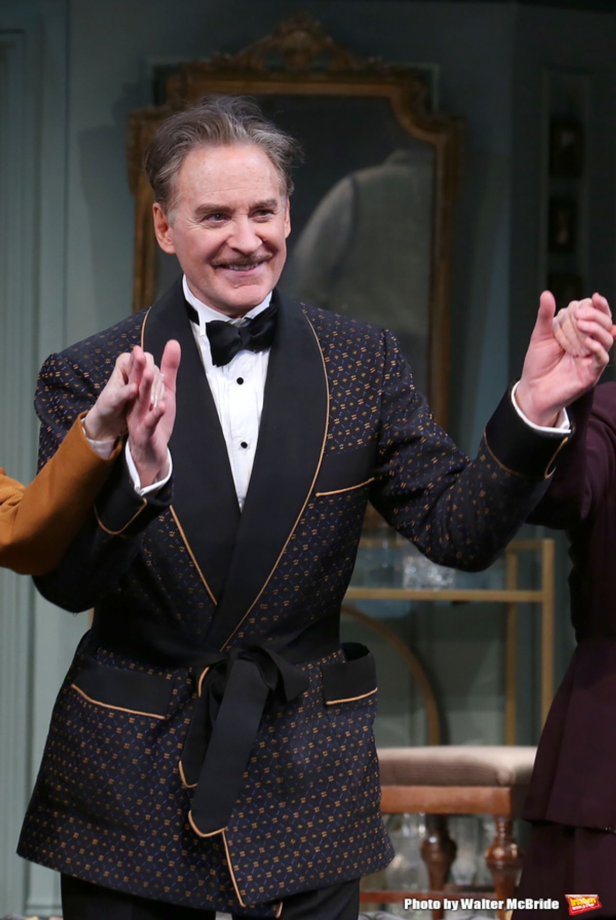 Kate Burton, Kevin Kline and Kristine Nielsen at 