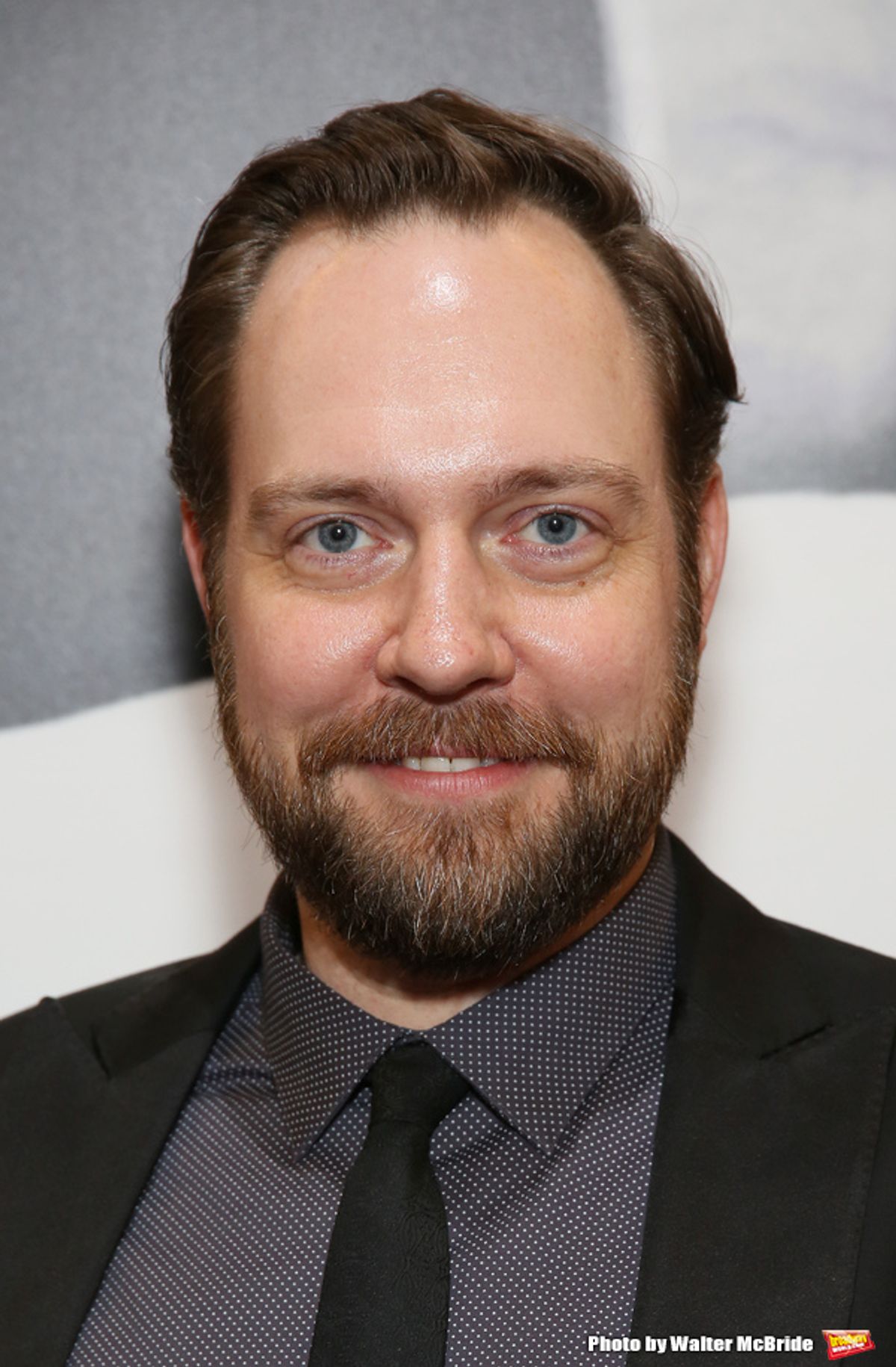 Moritz von Stuelpagel at On the Opening Night Red Carpet for PRESENT LAUGHTER!