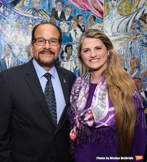 Luis Falcon and Bonnie Comley  Photo