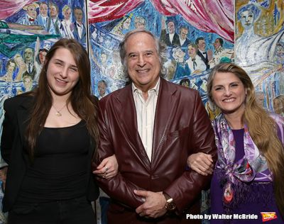 Leah Lane, Stewart F. Lane and Bonnie Comley Photo
