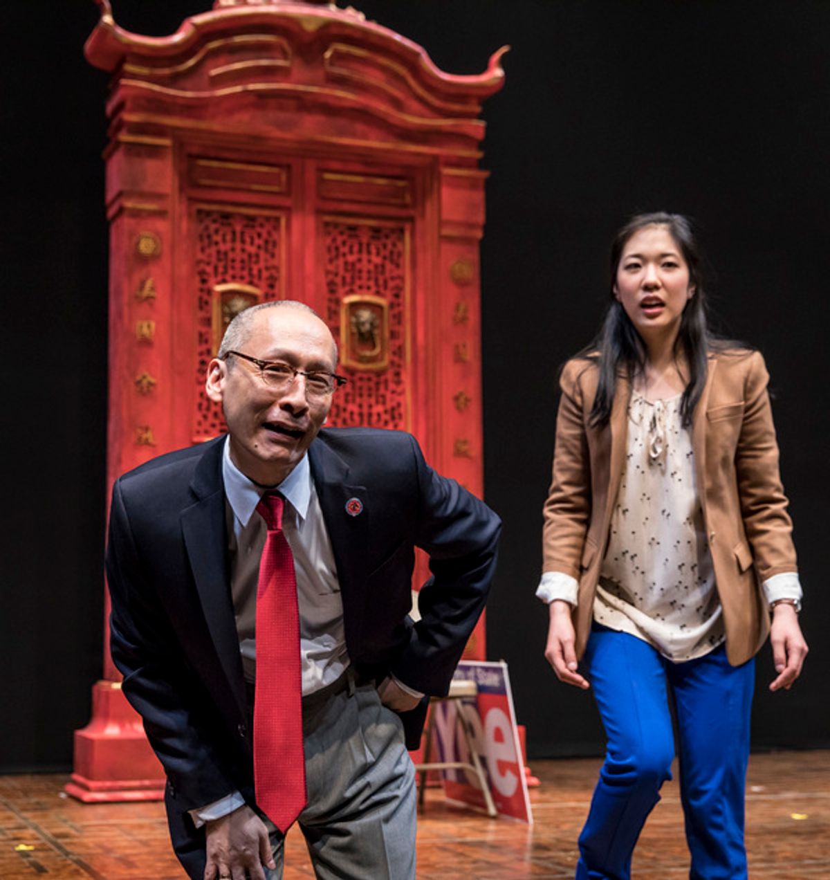 Francis Jue and Stephenie Soohyun Park at 