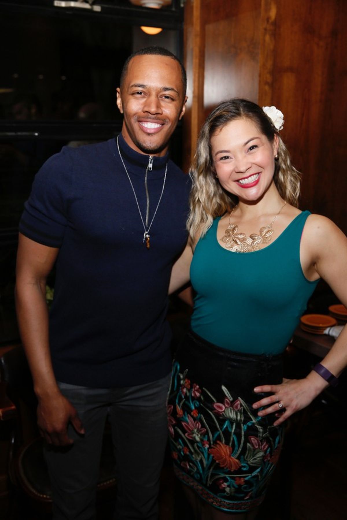 Anthony Chatmon II and Lisa Helmi Johanson at 