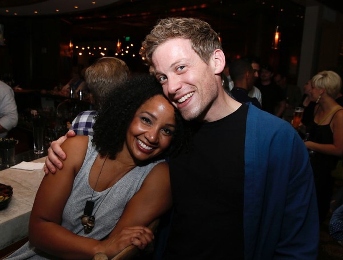 Stephanie Umoh and Barrett Foa at 