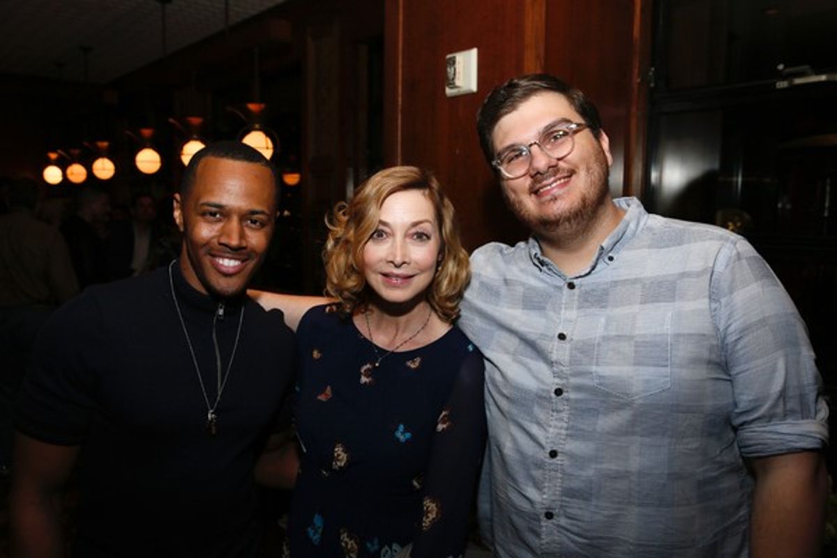 Anthony Chatmon II, Sharon Lawrence and Evan Rees at 