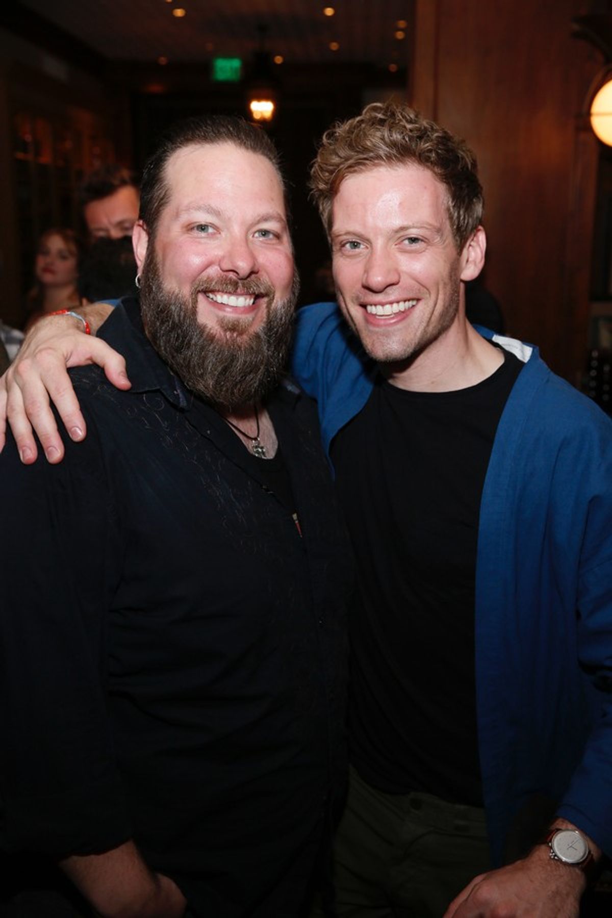 Evan Harrington and Barrett Foa at 