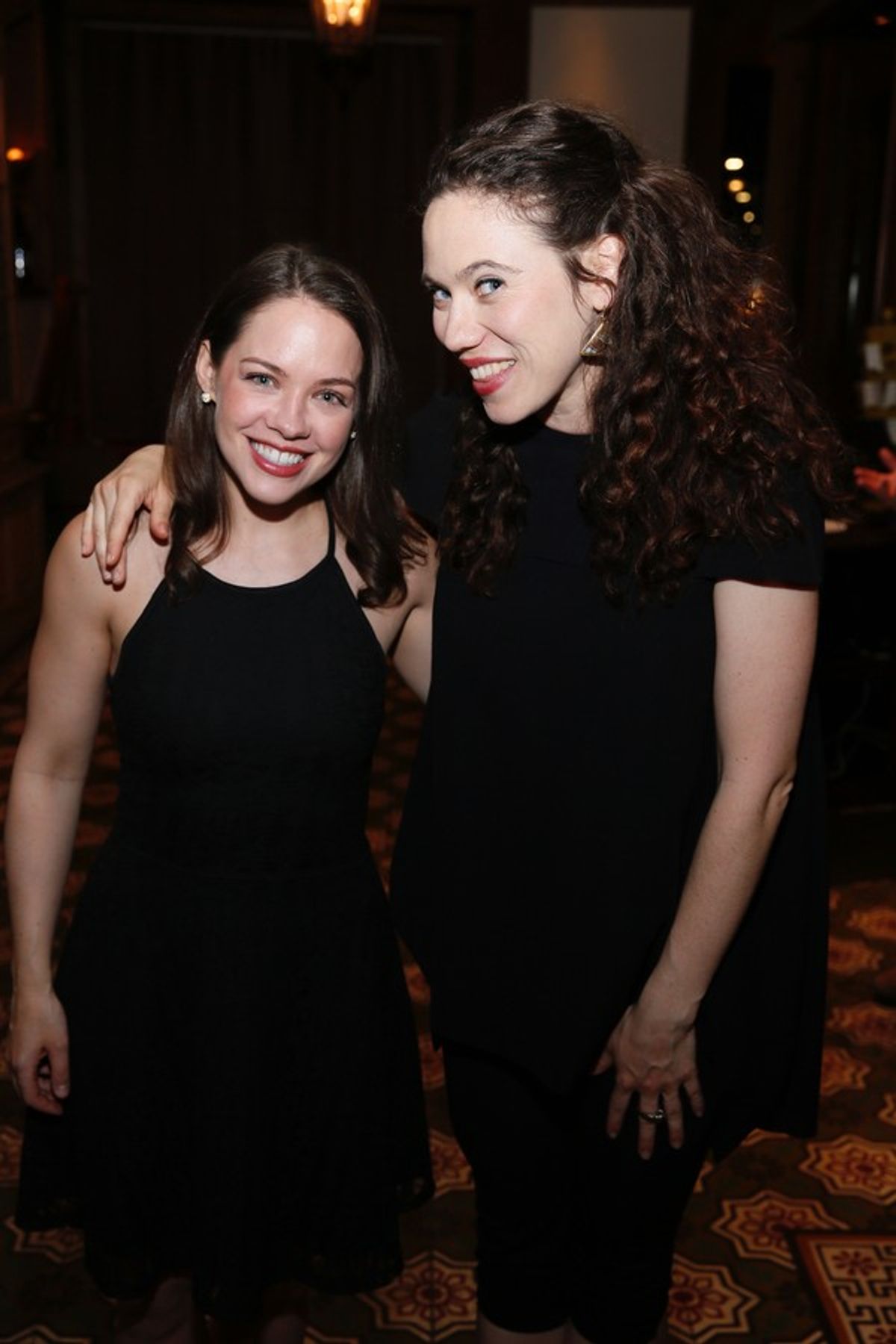 Laurie Veldheer and Bonne Kramer at 