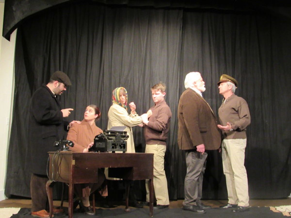 Ryan Sekac, Courtney Littlefield, Genevra Stewart, Jim Auger, Greg Bliven, Marcus Fisk at 