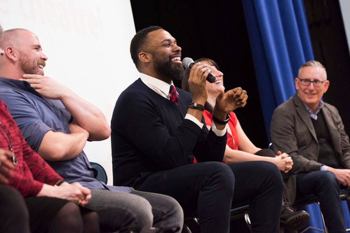 Kevin Thomas Garcia, Nicolas Ward, Morgan Rose & Chris Boneau at 