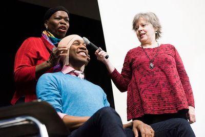 Thelma Pollard, Kyle Wrentz and Cindy Gardner  Photo
