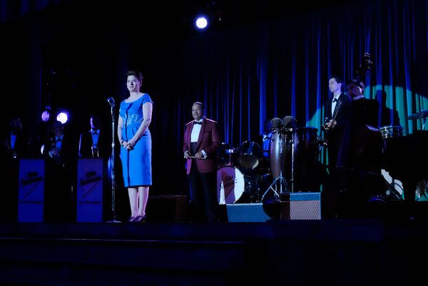 Debra Messing, Billy Dee Williams Photo