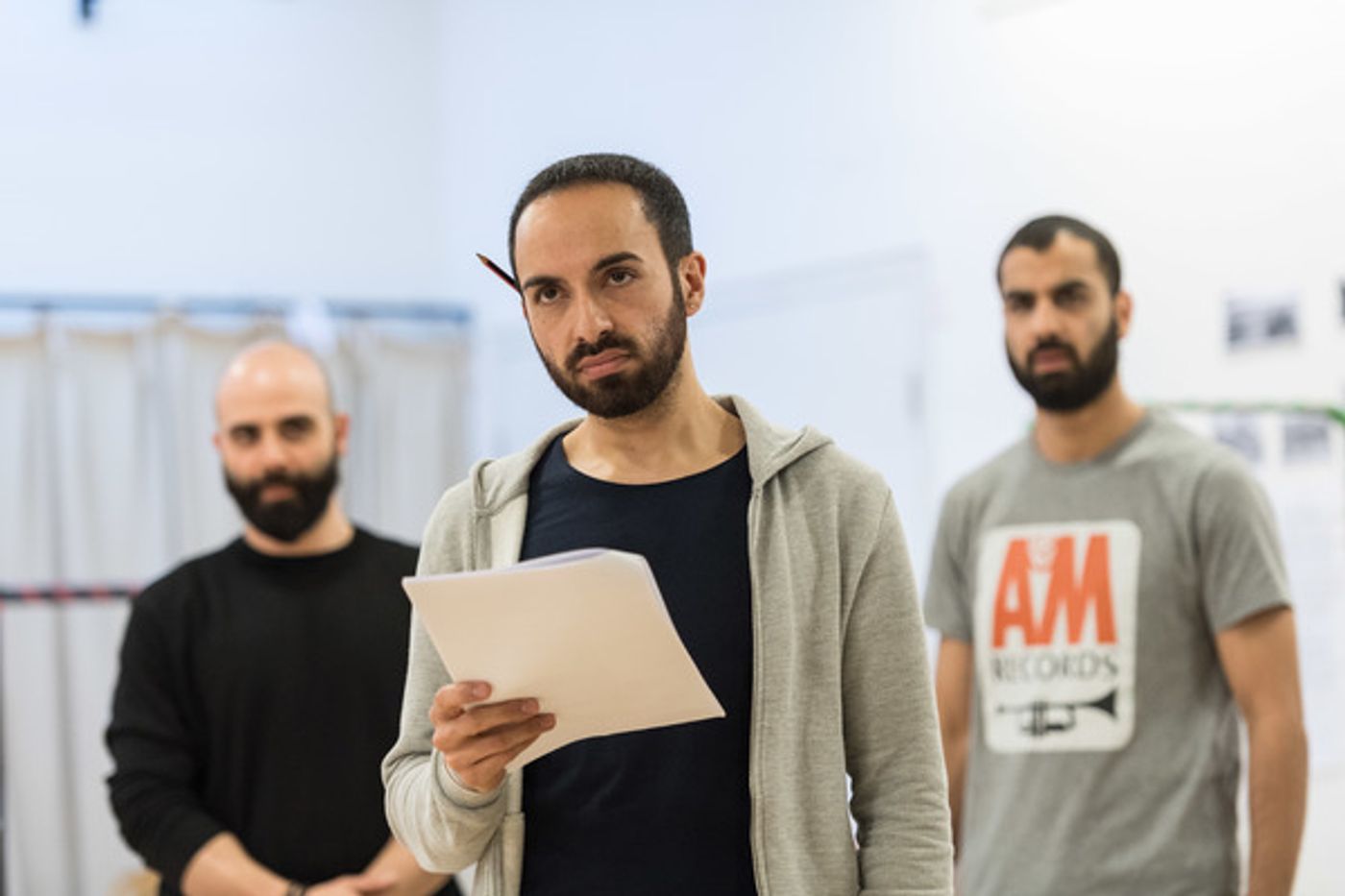 Photo Flash: In Rehearsals with OCCUPATIONAL HAZARDS at Hampstead Theatre  Image