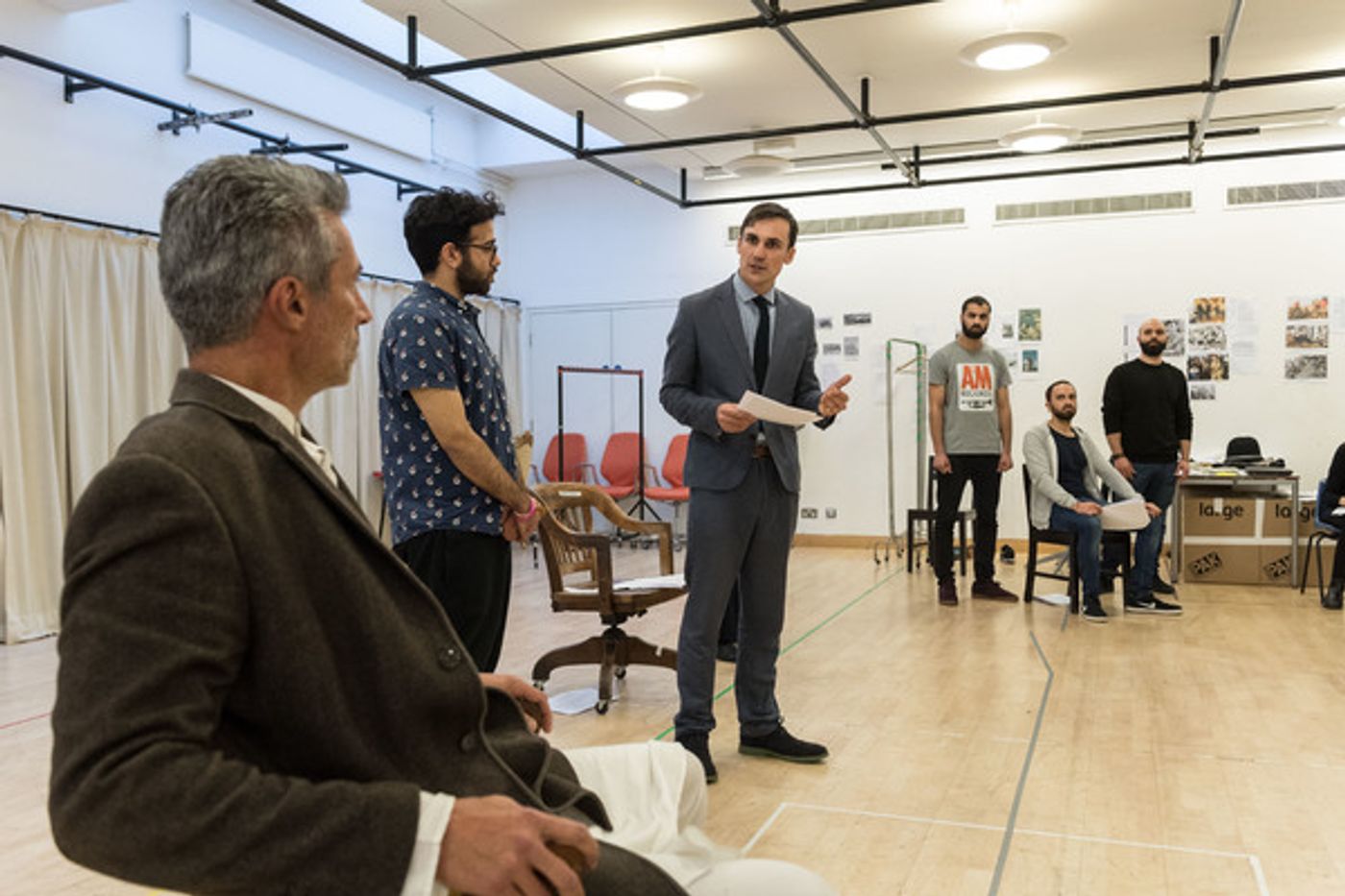 Photo Flash: In Rehearsals with OCCUPATIONAL HAZARDS at Hampstead Theatre  Image