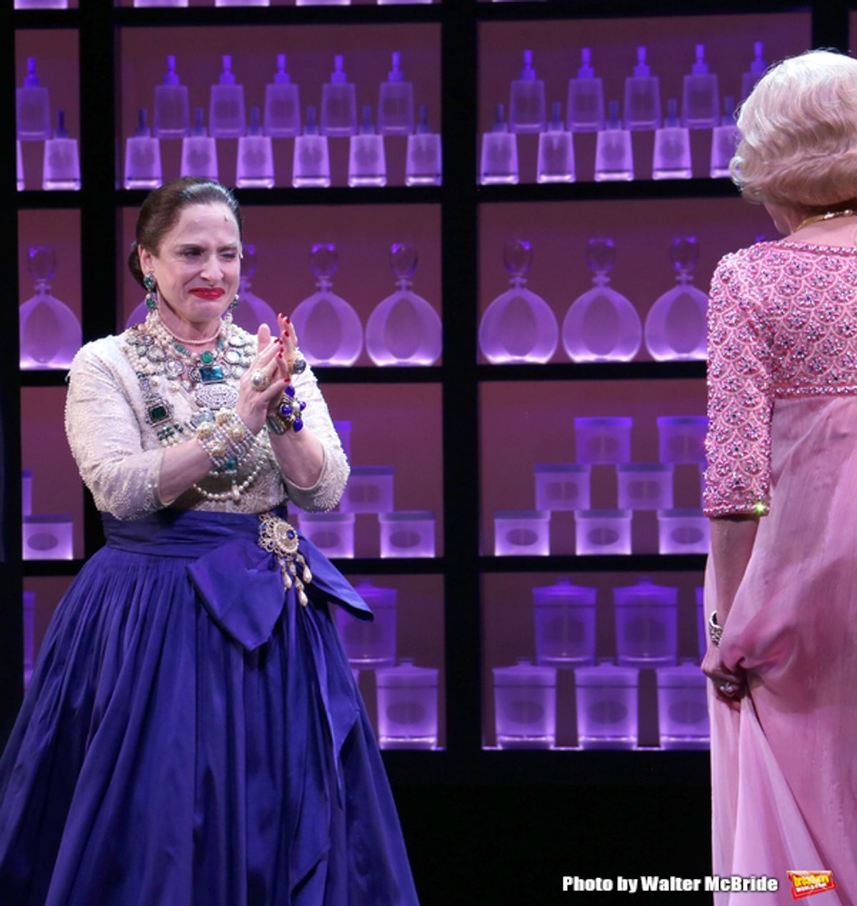 Patti Lupone and Christine Ebersole  at 