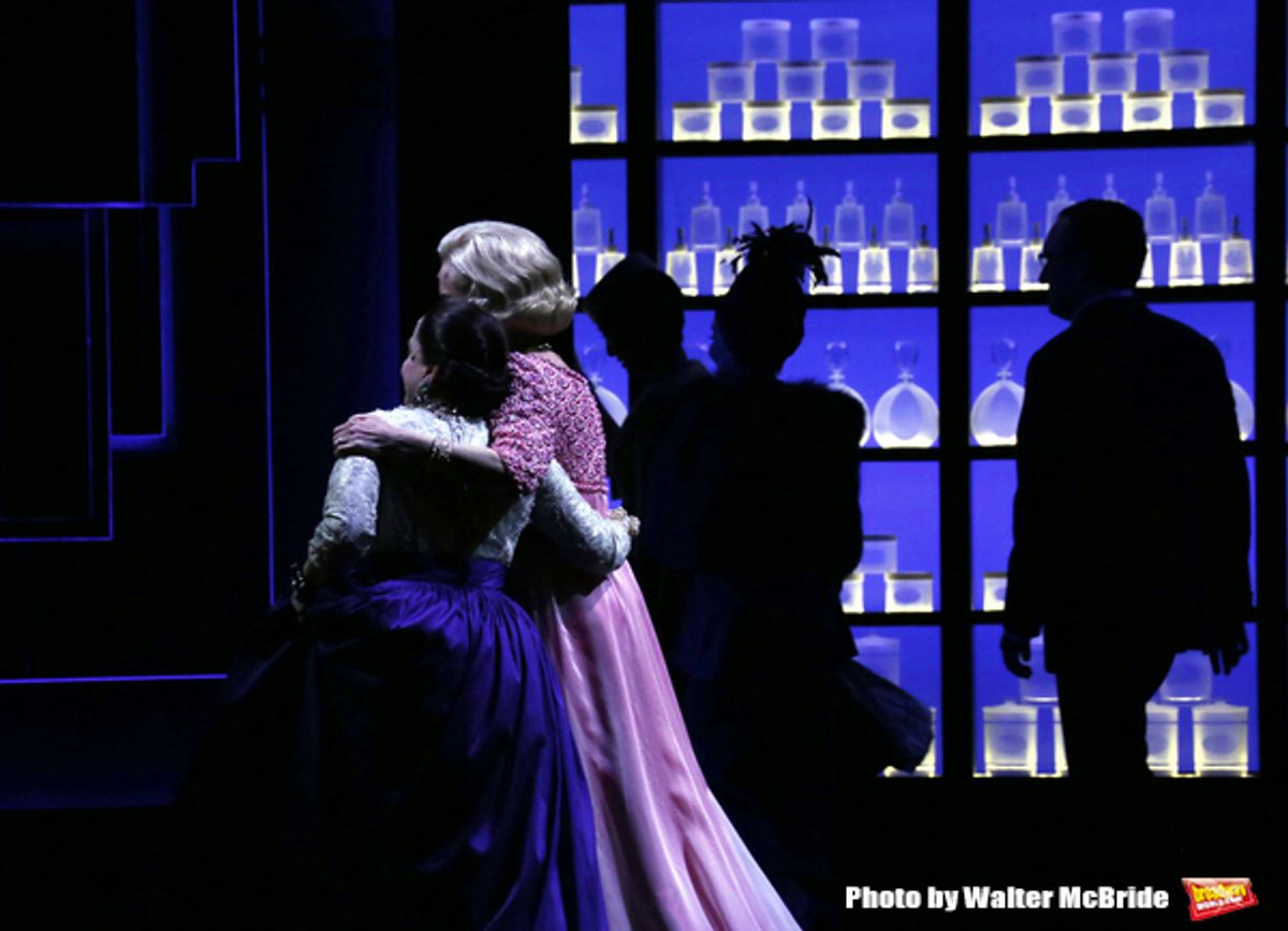 Patti Lupone and Christine Ebersole  at 