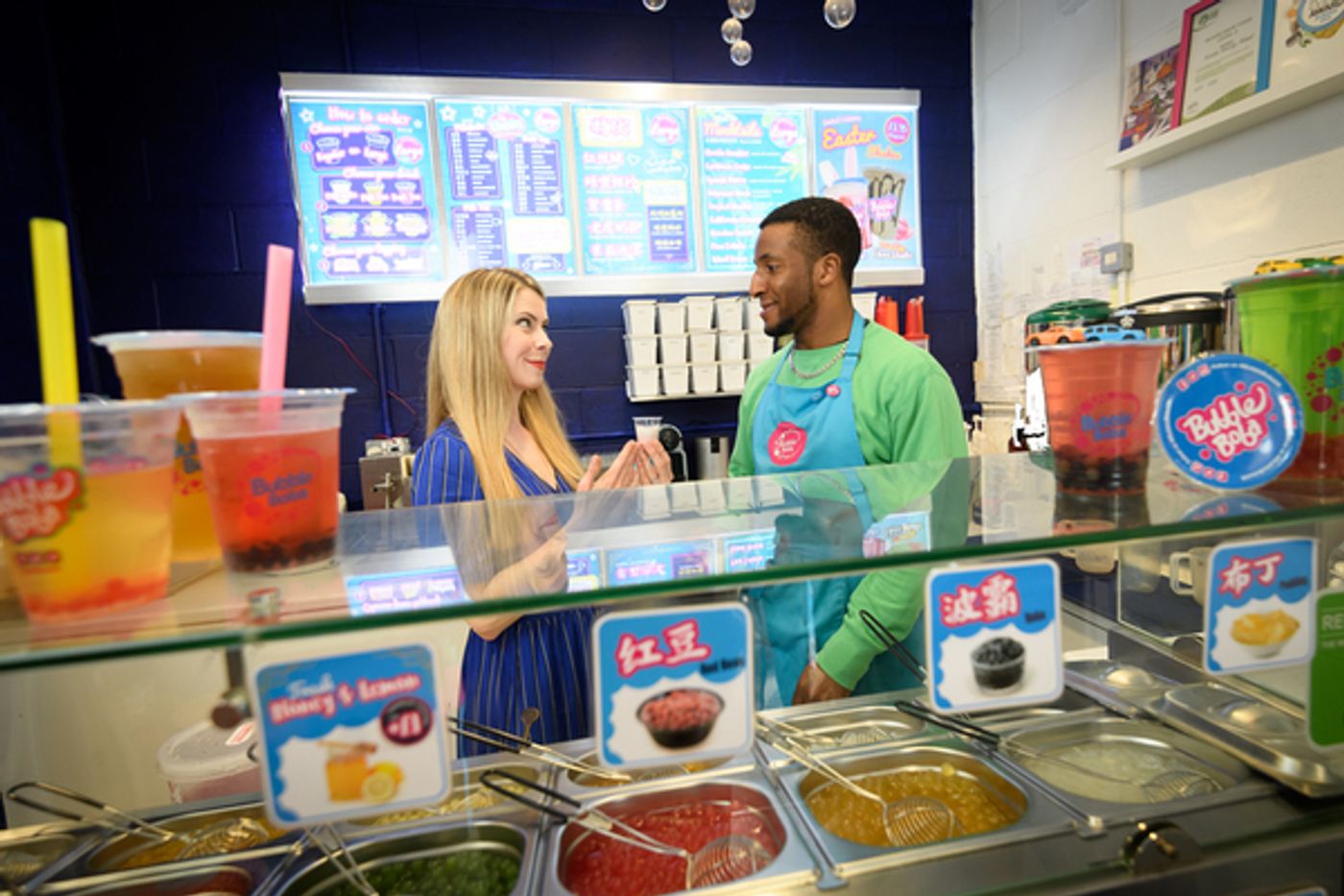 Photo Flash: Cast of 'BUBBLY BLACK GIRL' Musical Get a Taste of NYC at Fargo's Bubble Boba Photo Flash: Cast of 'BUBBLY BLACK GIRL' Musical Get a Taste of NYC at Fargo's Bubble Boba Image