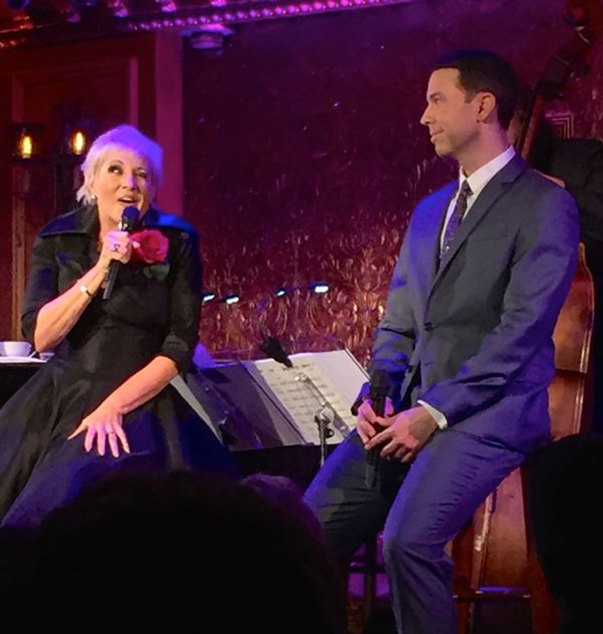 Lorna Luft and Jeremy Benton at 