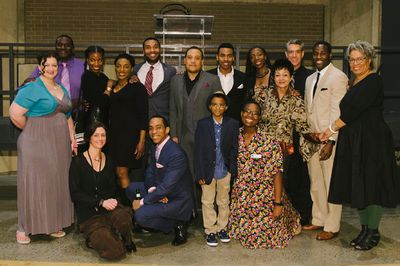 The company of A RAISIN IN THE SUN on opening night at Arena Stage Photo