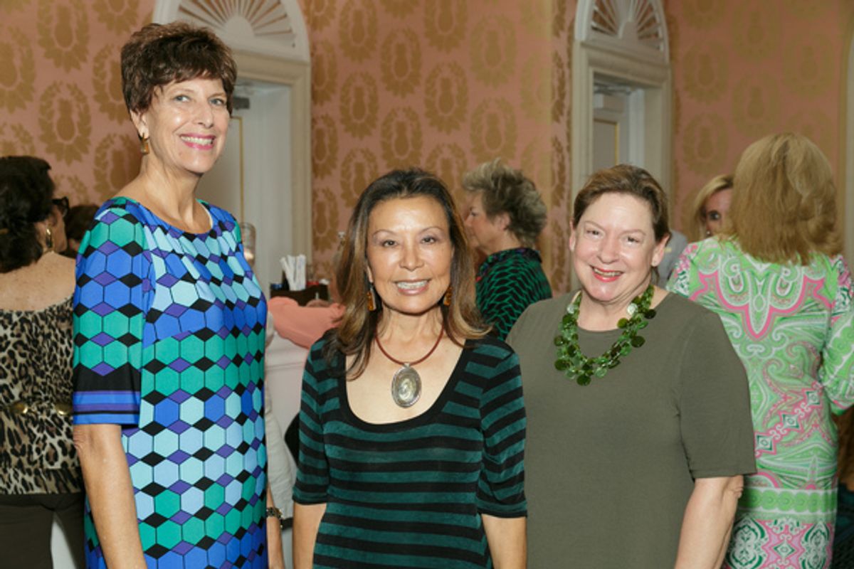 Lisa Peterfreund, Alex Anderson, Sheryl Wood at 