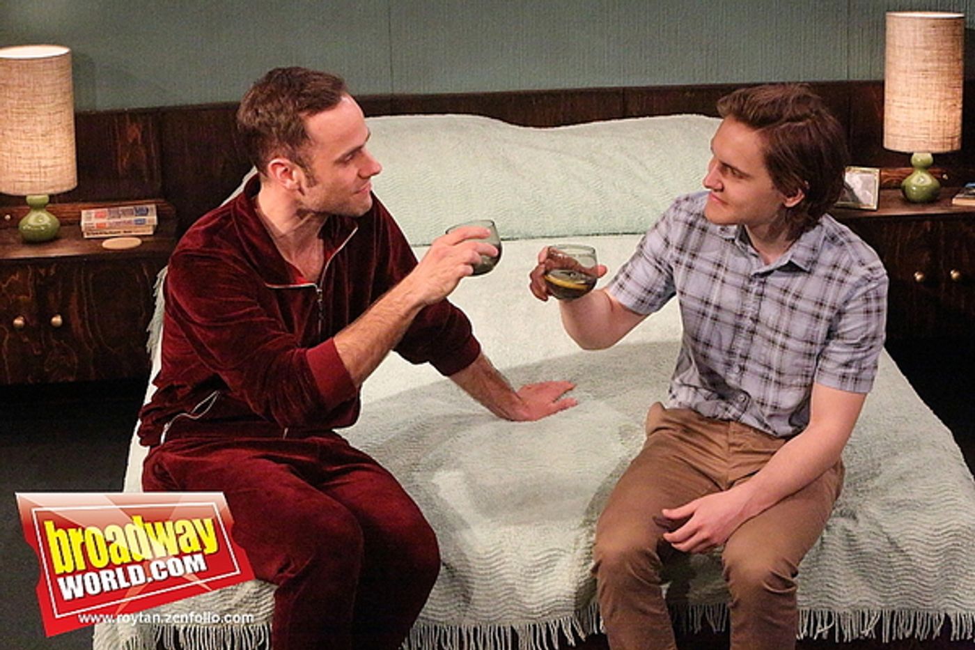 Photo Coverage: First Look at Oliver Coopersmith and Jay Taylor in 46 BEACON at Trafalgar Studios 2  Image