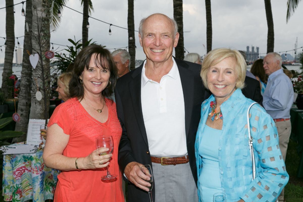 Julie Criser, Raymond Tollman, Sandy Smith at 