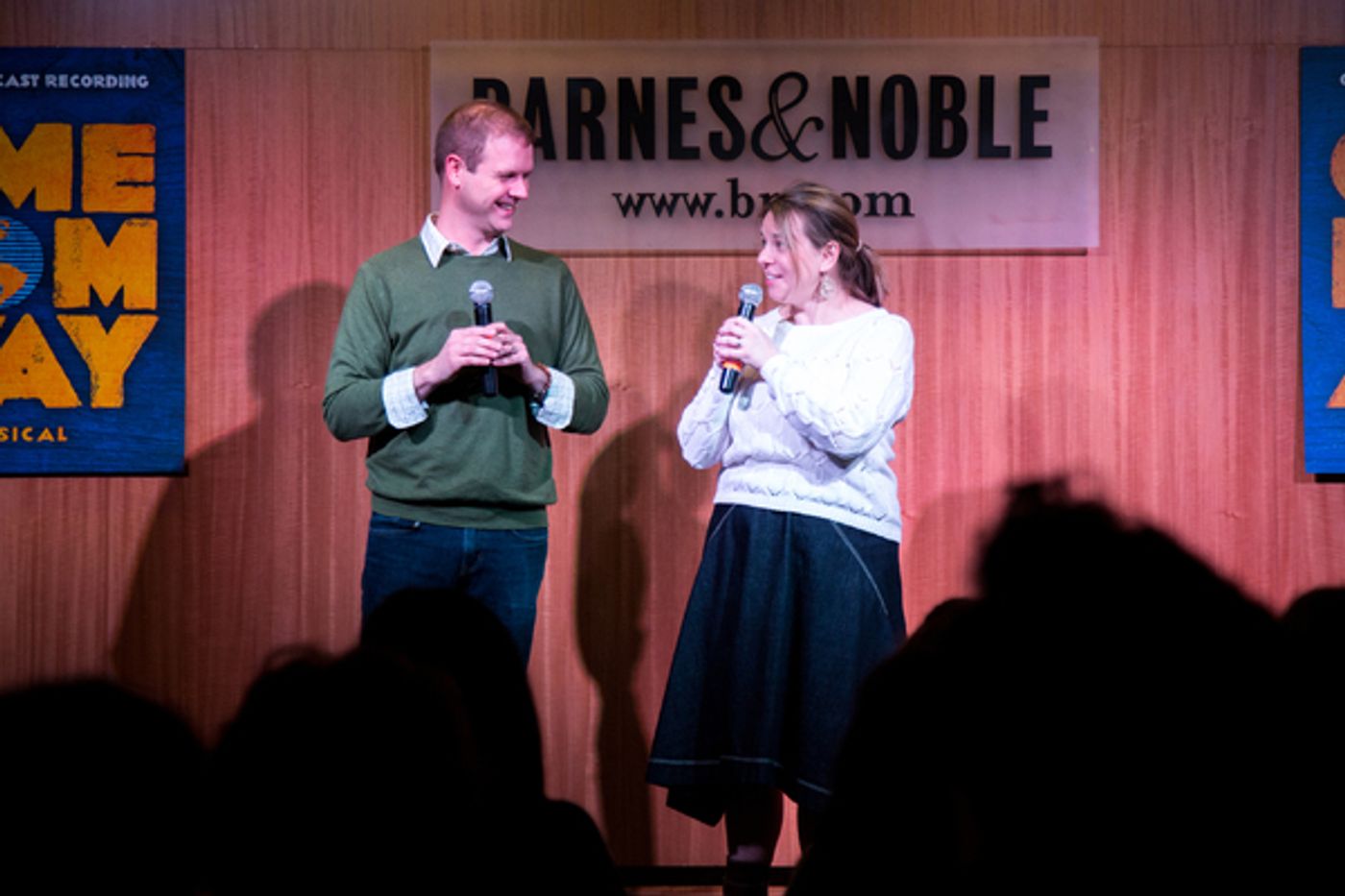 Photo Coverage: COME FROM AWAY Celebrates Cast Album Release with CD Signing at Barnes and Noble  Image