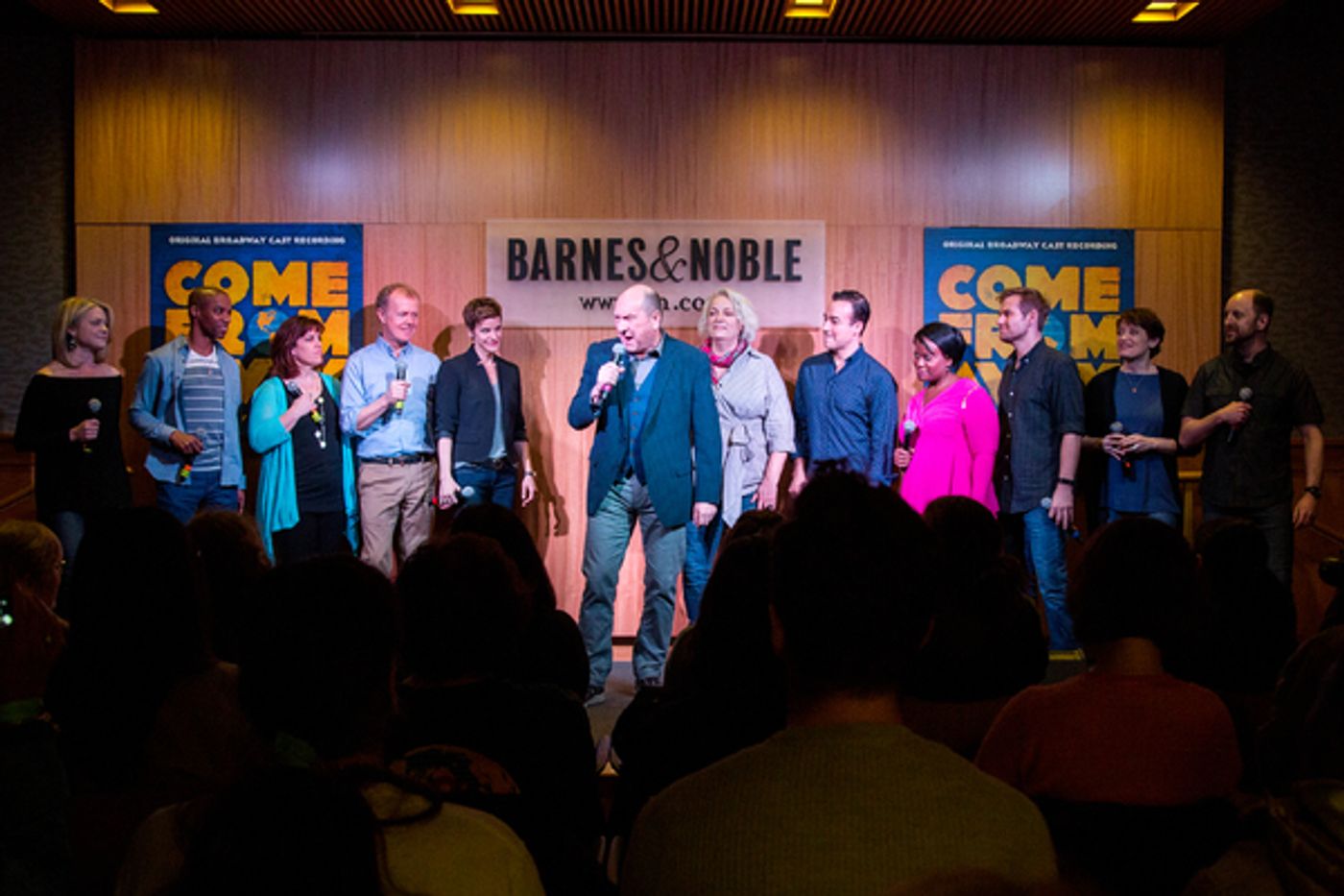 Photo Coverage: COME FROM AWAY Celebrates Cast Album Release with CD Signing at Barnes and Noble  Image