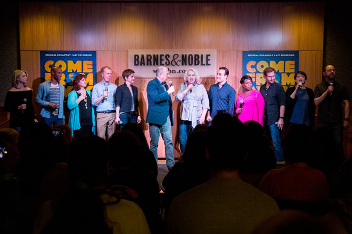 Photo Coverage: COME FROM AWAY Celebrates Cast Album Release with CD Signing at Barnes and Noble  Image