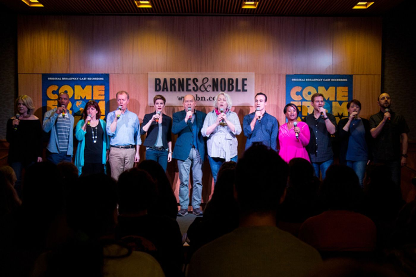 Photo Coverage: COME FROM AWAY Celebrates Cast Album Release with CD Signing at Barnes and Noble  Image