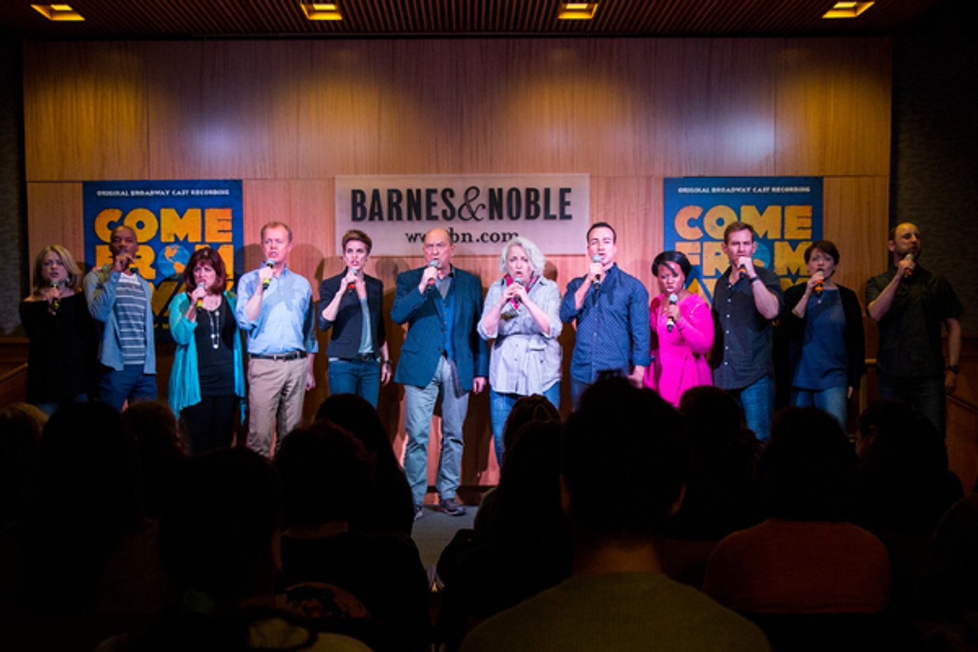 Photo Coverage: COME FROM AWAY Celebrates Cast Album Release with CD Signing at Barnes and Noble  Image